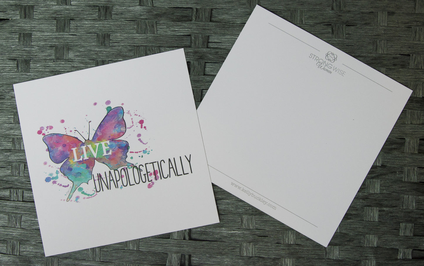 Live Unapologetically Note Card