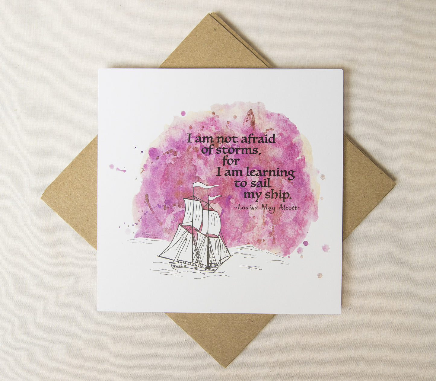 Unsinkable Note Card