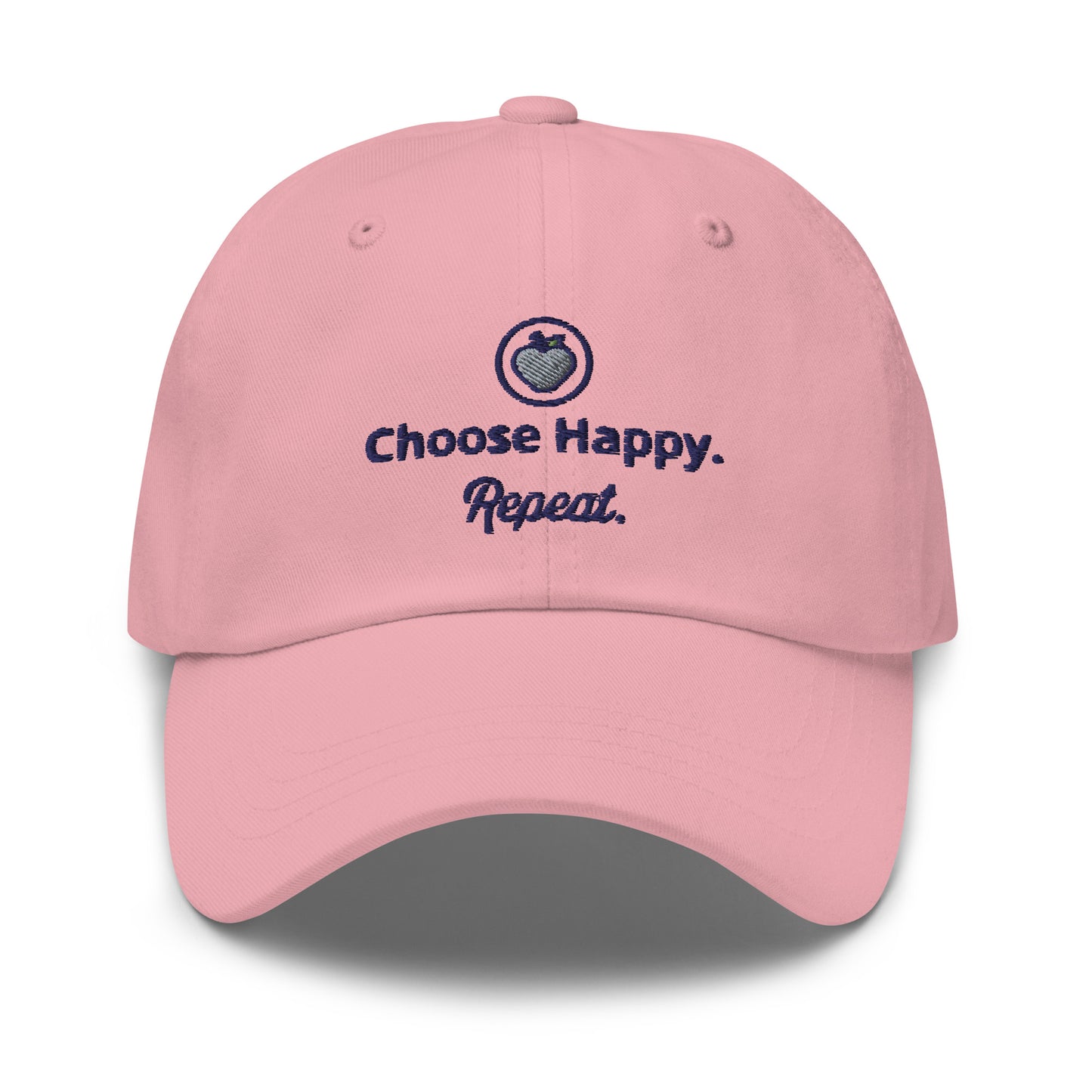 Choose Happy. Repeat. Adjustable Strap Hat