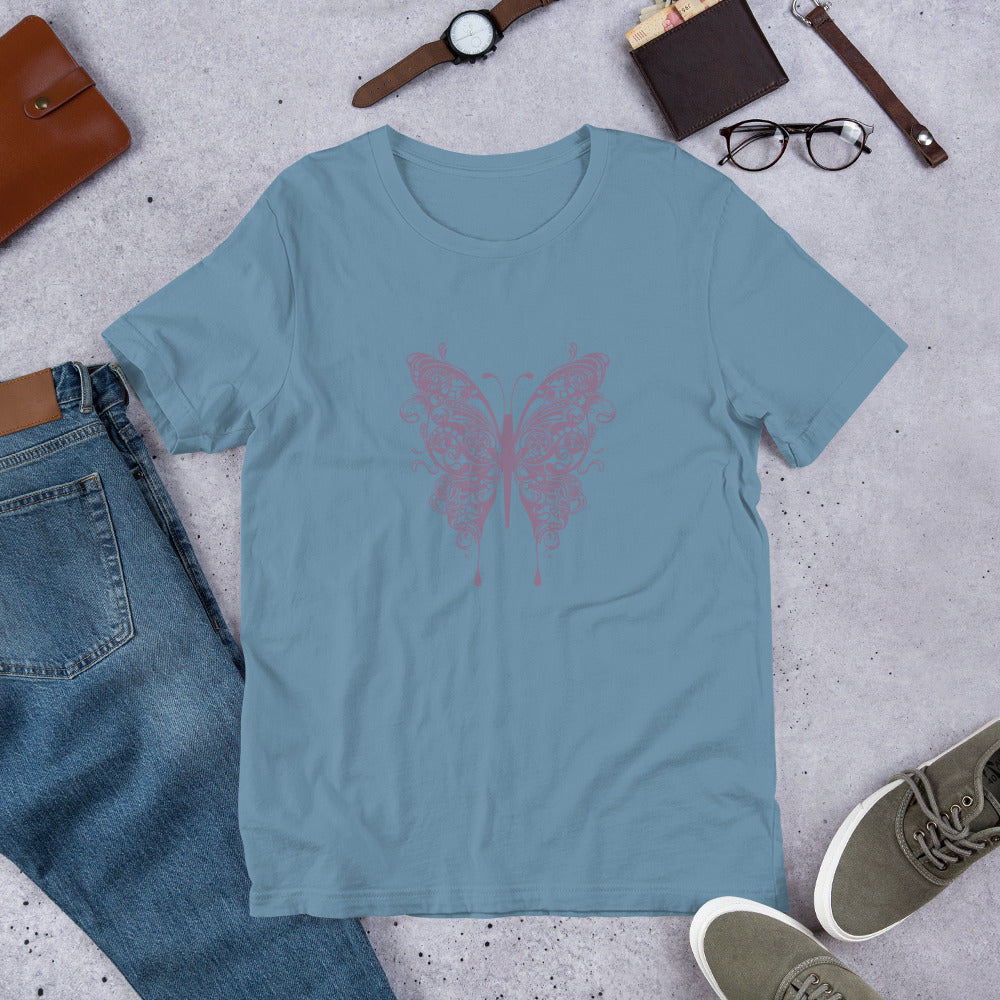 Butterfly Mandala Short-Sleeve T-Shirt