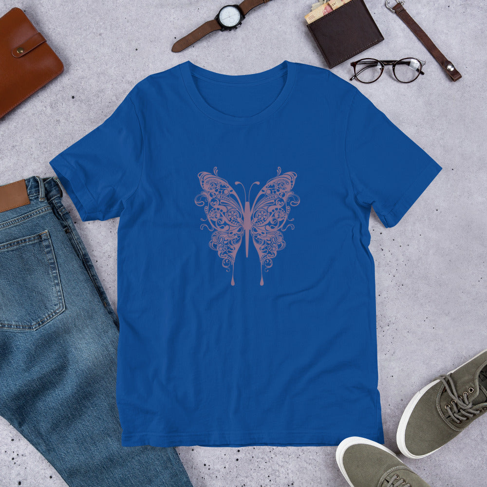 Butterfly Mandala Short-Sleeve T-Shirt