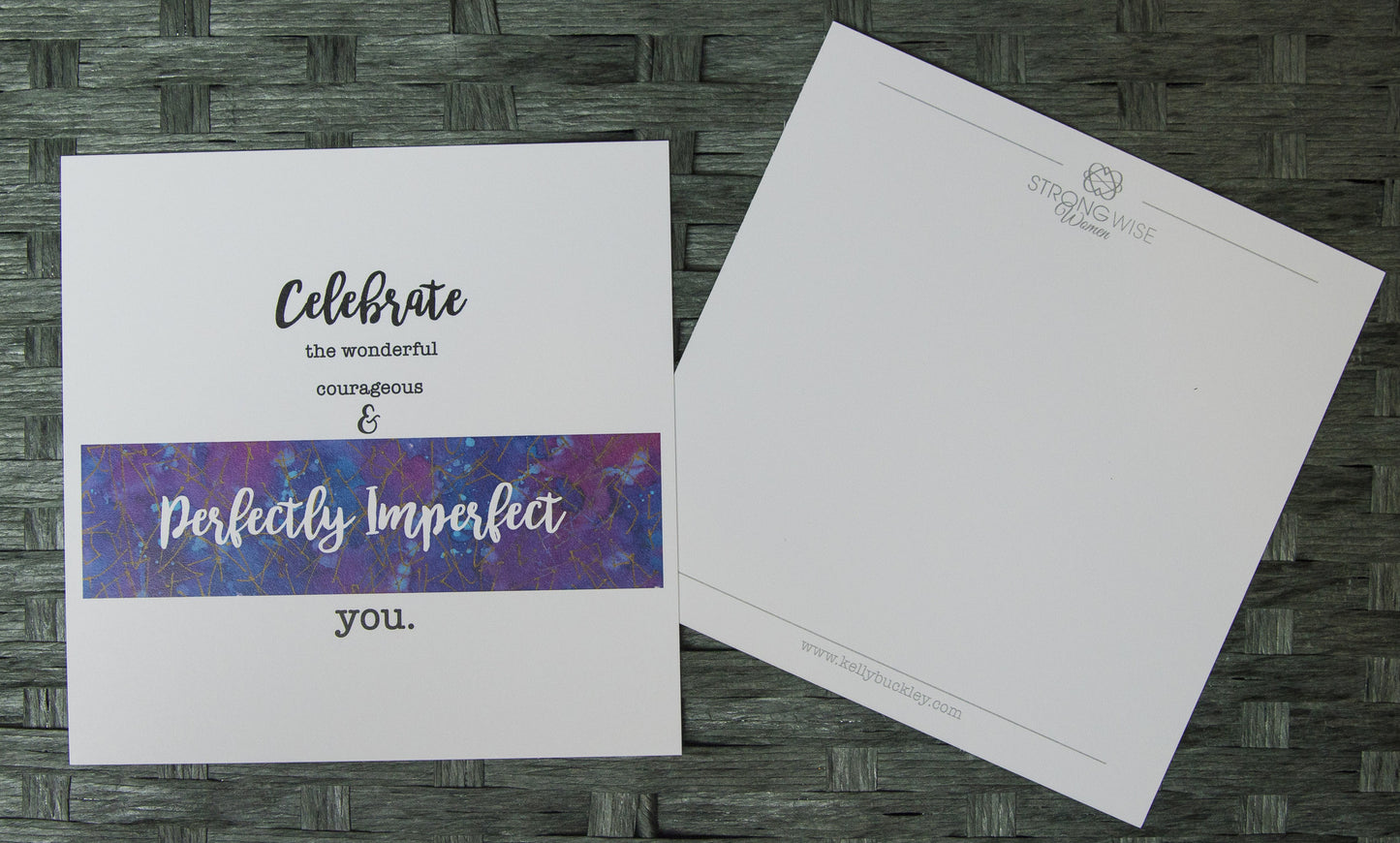 Perfectly Imperfect Greeting Card