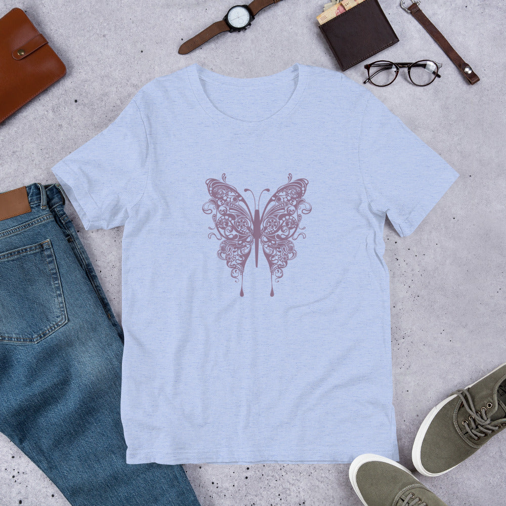 Butterfly Mandala Short-Sleeve T-Shirt